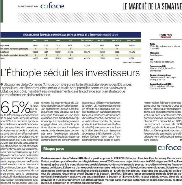Expertise Risque Pays focus sur l'Ethiopie