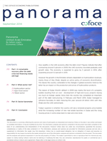 Panorama Coface Emirats. Bonne stratégie de diversification